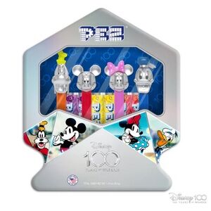Disney 100 Years of Wonder PEZ Gift Tin, NEW